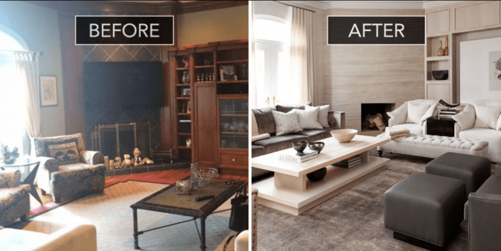 Old Homes Before And After Case Designremodeling Of San Jose
